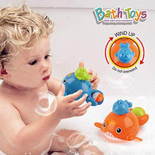 Load image into Gallery viewer, Dwi Dowellin Bath Toys Mold Free Fishing Games Swimming Whales BPA Free Water Table Pool Bath Time Bathtub Tub Toy for Toddlers Baby Kids Infant Girls Boys Age 1 2 3 4 5 6 Years Old Bathroom Fish Set