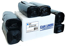 Load image into Gallery viewer, Reli. Easy Grab Trash Bags, 55-60 Gallon (150 Count) - Star Seal Super High Density Rolls (Heavy Duty Can Liners, Garbage Bags, Bulk Contractor Bags with 50, 55, 60 Gallon Capacity) (Black)
