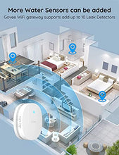 Load image into Gallery viewer, Govee WiFi Water Sensor 2 Pack, 100dB Adjustable Alarm and App Notifications, Leak and Drip Alerts by Email, Detector for Home, Bedrooms, Basement, Kitchen, Bathroom, Laundry(Not Support 5G WiFi)