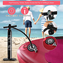 Load image into Gallery viewer, BOOBEAUTY Stand Up Paddle Board, Inflatable Surfboard with Adjustable Floating Paddle, Pump, Waterproof Bag, Ankle Leash for Adults Youth and Kids