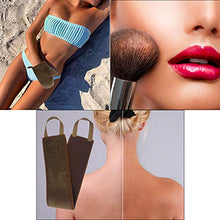 Load image into Gallery viewer, 4 Pack Self Tanning Mitt Applicator Kit, with Self Tanning Glove, Self Tan Back Applicator, Exfoliating Glove, Flat Top Self Face Tanner Brush, for Self Sunless Tan Fake Bake Tan (brown)