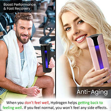 Load image into Gallery viewer, Le Angelique 2021 HYdra - Hydrogen Rich Water Bottle Generator + Gas Inhaler | 1.6 PPM Max Concentration Molecular H2 Maker Machine | PEM Membrane & SPE Technology Ionizer | USB Recharge (Black)
