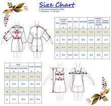 Load image into Gallery viewer, JOEY MACON Silky Robe Chemise Slip Pajamas 2pcs Sets Floral Pattern Nightgown removable pad pockets (Pink, S)