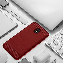 Load image into Gallery viewer, Asuwish Compatible with Samsung Galaxy J3 Orbit J 3 Star 2018 3J Achieve Case and Tempered Glass Screen Protector Cover Cell Accessories Phone Cases for Glaxay J3V V 3rd Gen SM J337A J337V J337 Red