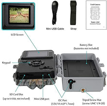 Load image into Gallery viewer, 2-Pack No Glow Trail Game Deer Cameras Night Vision 24MP 1296P H.264 Video Motion Activated 0.1S Trigger Time Waterproof for Outdoor Wildlife Hunting and Home Security Surveillance Photo Video Model