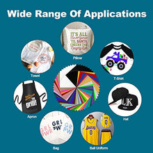 Load image into Gallery viewer, YRYM HTV Heat Transfer Vinyl Bundle:60 Pack 12" x 12" Iron on Vinyl with 35 Popular Colors HTV Vinyl Bundle Easy Cut and Weeding Suitable for Cricut, Silhouette Cameo or Heat Press Machine