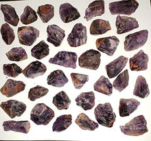 Load image into Gallery viewer, 2pc Set Super 7 Raw Natural Crystals Aka: Amethyst w/Cacoxenite Medium Healing Gemstone Specimens from Brazil