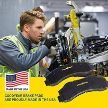 Load image into Gallery viewer, Goodyear Brakes GYD905 Premium Ceramic Automotive Rear Disc Brake Pads Set and 212320GY Truck and SUV Premium AntiOx Coated Rear Brake Rotor (2 Pack)