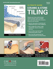 Load image into Gallery viewer, Ultimate Guide: Ceramic & Stone Tiling, Third Edition, Updated and Expanded (Creative Homeowner) Step-by-Step Guide to Tile Installations, including Glass, Mosaic, & Porcelain (Home Improvement)