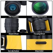 Load image into Gallery viewer, 20X50 Binoculars for Adults Kids, with Clear Low Light Vision, Powerful Binoculars for Bird Watching Hunting Stargazing