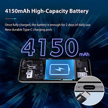 Load image into Gallery viewer, UMIDIGI A7 Pro Unlocked Cell Phones(4GB+64GB) 6.3" FHD+ Full Screen, 4150mAh High Capacity Battery Smartphone with 16MP AI Quad Camera, Android 10 and Dual 4G Volte(Cosmic Black).