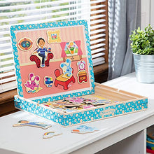Load image into Gallery viewer, Melissa & Doug Blue's Clues & You! Wooden Magnetic Picture Game (48 Pieces)