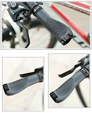 Load image into Gallery viewer, TOPCABIN Bike Grips,Ergonomic Design Bicycle Grips Widen Holding Surface Rubber Bike Handlebar Grips with Aluminum LockGrips for Bike Mountain Road MTB