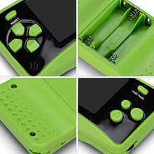 Load image into Gallery viewer, HigoKids Handheld Game for Kids Portable Retro Video Game Player Built-in 182 Classic Games 2.5 inches LCD Screen Family Recreation Arcade Gaming System Birthday Present for Children-Green