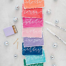 Load image into Gallery viewer, SAKURA Gelly Roll Classic Gel Pens, Opaque White Ink, Ass't Tips 05/08/10, 6 PK 57461
