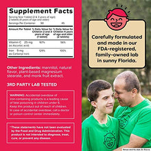 Load image into Gallery viewer, Renzo's Iron Supplements for Kids, Dissolvable Vegan Iron Supplement for Children, Sugar Free Iron Supplements for Anemia, Oh-Oh-Oh Orange Flavor, 90 Melty Tabs