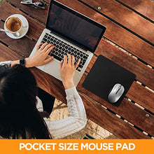 Load image into Gallery viewer, Quality Selection Superb Mouse Pad for Computer & Laptop, Non-Slip Rubber Base Mousepad, Mouse Pads for Home, Office & Gaming 7.75 x 9.25 in, Black