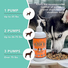 Load image into Gallery viewer, Natural Dog Company Wild Alaskan Salmon Oil for Dogs (16oz) | Skin & Coat Supplement for Dogs | Supports Joint & Heart Health | Boosts Immune System | Liquid Fish Oil with Biotin, Omega 3, & Omega 6