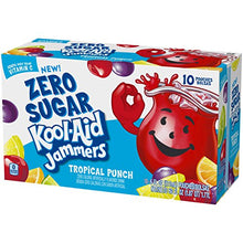 Load image into Gallery viewer, Kool-Aid Jammers Tropical Punch Juice Pouches (6 oz Pouches, 10 Count)