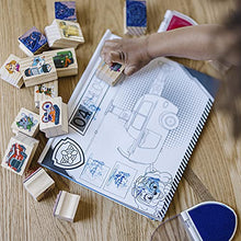 Load image into Gallery viewer, Melissa & Doug PAW Patrol Wooden Stamps Activity Set with Markers, Activity Pad (25 Pieces)