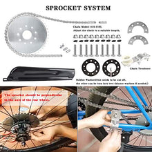 Load image into Gallery viewer, Yaheeda 80CC Bicycle Engine Kit,Motorized Upgrade Bike 2-Stroke Conversion Kit,DIY Petrol Gas Engine Bicycle Motor Kit Set for 24", 26" and 28" Bikes (Silver)
