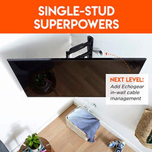 Load image into Gallery viewer, ECHOGEAR Corner TV Wall Mount for TVs Up to 65" - Easy to Install Single Stud Design for Maximum Wall Compatibility - 24" of Smooth Extension Plus Swivel, Tilt, Finish with Built-in Cable Management