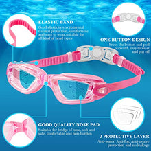 Load image into Gallery viewer, Kids Swim Goggles, 2 Packs Swimming Goggles for Kids Girls Boys and Child Age 4-16