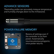 Load image into Gallery viewer, AC Infinity Controller 67, Smart Bluetooth Fan Controller with Temperature, Humidity, Schedules, Grow Cycles, Dynamic Speed Programming for CLOUDLINE Airlift Fans Cooling and Ventilation