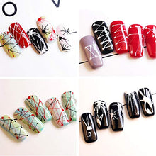 Load image into Gallery viewer, Spider Gel for Nail Art 6 Colors Drawing Gel Nail Polish Set with Painting Brush Soak off Nail Art Design Gel Paint Drawing Gel for Line Wire