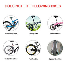 Load image into Gallery viewer, ROCKBROS Bike Bicycle Cargo Rack Rear Bike Rack for Back of Bike Carrier Rack with Fender Quick Release Mountain Road Bicycle Rear Racks 110-165 lbs Capacity Universal