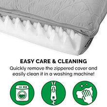 Load image into Gallery viewer, Furhaven Pet Bed for Dogs and Cats - Quilted Sofa-Style Egg Crate Orthopedic Dog Bed, Removable Machine Washable Cover - Silver Gray, Jumbo (X-Large)