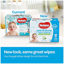 Load image into Gallery viewer, HUGGIES One & Done Scented Baby Wipes, Hypoallergenic, 3 Refill Packs, 648 Count Total