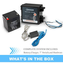 Load image into Gallery viewer, BUNKER INDUST Trailer Brakes Breakaway Kit with Charger, LED Indicator, Switch, 12V 5AH Battery for Trailer Caravan