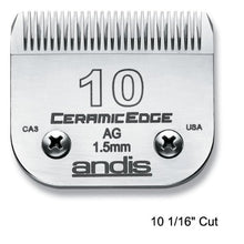 Load image into Gallery viewer, Andis CeramicEdge Carbon-Infused Steel Pet Clipper Blade, Size-5FC, 1/4-Inch Cut Length (64370)