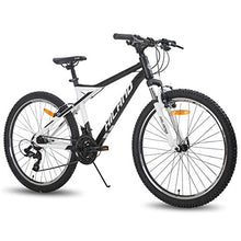 Load image into Gallery viewer, Hiland 26 Inch Mountain Bike for Women 21Speed MTB Bicycle 18 Inch Suspension Fork Urban Commuter City Bicycle White&Black