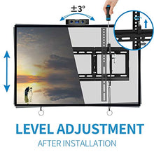 Load image into Gallery viewer, Everstone Adjustable Tilt TV Wall Mount Bracket for Most 32-80 Inch LED,LCD,OLED,Plasma Flat Screen,Curved TVs,Low Profile,Up To VESA 600x400 and 165 LBS,Includes HDMI Cable and Level,Fits 16",18",24"