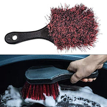 Load image into Gallery viewer, bzczh Tire and Wheel Brush, Dense Bristle, Rim Brush,Extra Auto Detailing Brush, Clean Dirty Wheels and Tire Dirt, Easy to Carry for Scrubbing
