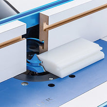 Load image into Gallery viewer, Rockler Router Bit Set Up Jigs for 45 Degree Lock Miter Bits – Jig Works for 3/4” Stock on One Side & 5/8” on Other – High-Quality HDPE Miter Router Bit - Lock Miter Router Bit Measure 2" x 3-7/8" x 3/4"