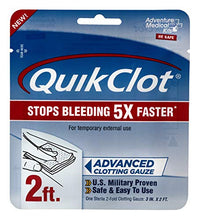 Load image into Gallery viewer, QuikClot Advanced Clotting Gauze - 3 x 24 in