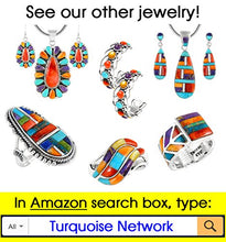 Load image into Gallery viewer, Turquoise Earrings Sterling Silver 925 Genuine Turquoise Jewelry (Select style) (Teardrop Dangles)