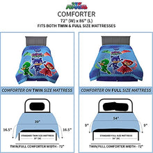 Load image into Gallery viewer, Franco Kids Bedding Super Soft Microfiber Reversible Comforter, Twin/Full, PJ Masks