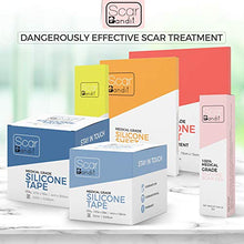 Load image into Gallery viewer, Scarbandit Medical Grade Silicone Scar Gel - Advanced Reducer for C-Section and Stretch Marks, Surgical, Acne Scars, Burn Wound - No Odor, Clear Spot Remover for the Face and Body - 25g, 0.88oz.