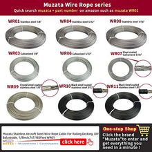 Load image into Gallery viewer, Muzata 5Pack M4 Turnbuckle Hook and Eye T304 Stainless Steel for Cable Railing Wire Rope Hardware Kit Tension Heavy Duty Hanging Sun Shade Sail String Light CN09