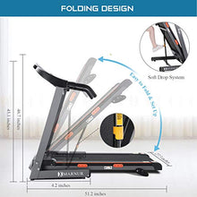 Load image into Gallery viewer, Treadmill Electric Motorized Running Machine with 2.5 HP Power 15 Preset Programs 17''Wide Tread Belt 8.5 MPH Max Speed for Home Use