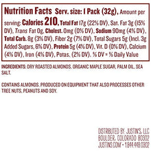 Load image into Gallery viewer, Justin's Maple Almond Butter Squeeze Packs, Gluten-free, Non-GMO, Responsibly Sourced, Pack of 10 (1.15oz each)