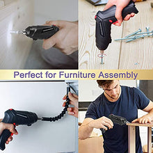 Load image into Gallery viewer, Cordless Screwdriver 15pcs Set, 3.6V 1.3Ah mini Cordless Drill with LED light | Pivoting, 3.5Nm Power Screwdriver Perfect for Furniture Assembly, Home DIY Project Electric Screwdriver Set