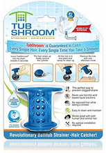 Load image into Gallery viewer, TubShroom Revolutionary Tub Drain Protector Hair Catcher/Strainer/Snare, Blue