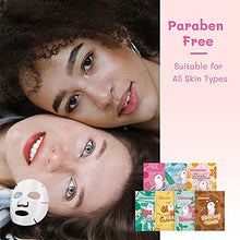 Load image into Gallery viewer, Sheet Mask by ZealSea Face Mask Skin Care (Pack of 14) Beauty Facial Mask - Hydrate, Brighten, Moisturize, and Soothe Facial Mask - for All Skin Types