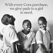 Load image into Gallery viewer, New Cora Ultra Thin Organic Cotton Bladder Leakage Extra Long Panty Liners for Light Incontinence, Super Absorbency, with Dry Wicking Technology (New Organic 72)