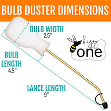 Load image into Gallery viewer, Bizzy One Powder Duster, Diatomaceous Earth Bulb Duster, Garden Powder Applicator + 4 oz Organic, Food Grade Diatomaceous Earth Included